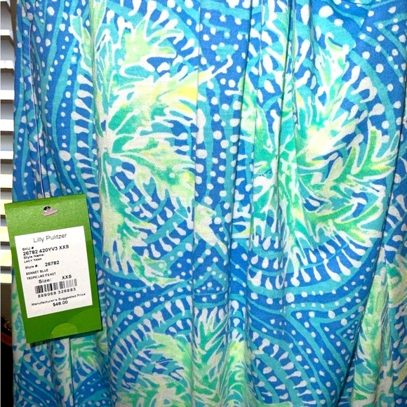 Lilly Pulitzer NWT Lacy Tank Tropic Like Its Hot $48 Size XXS - Picture 7 of 7